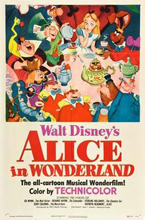 Alice in Wonderland 1951 Movie Poster