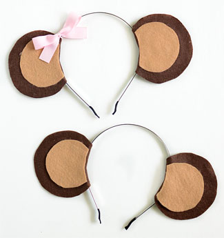 Monkey-Ears-Headband