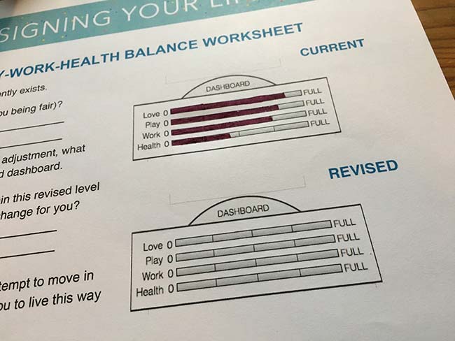 Designing Your Life spread