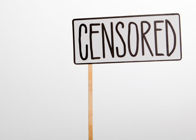Censored-sign