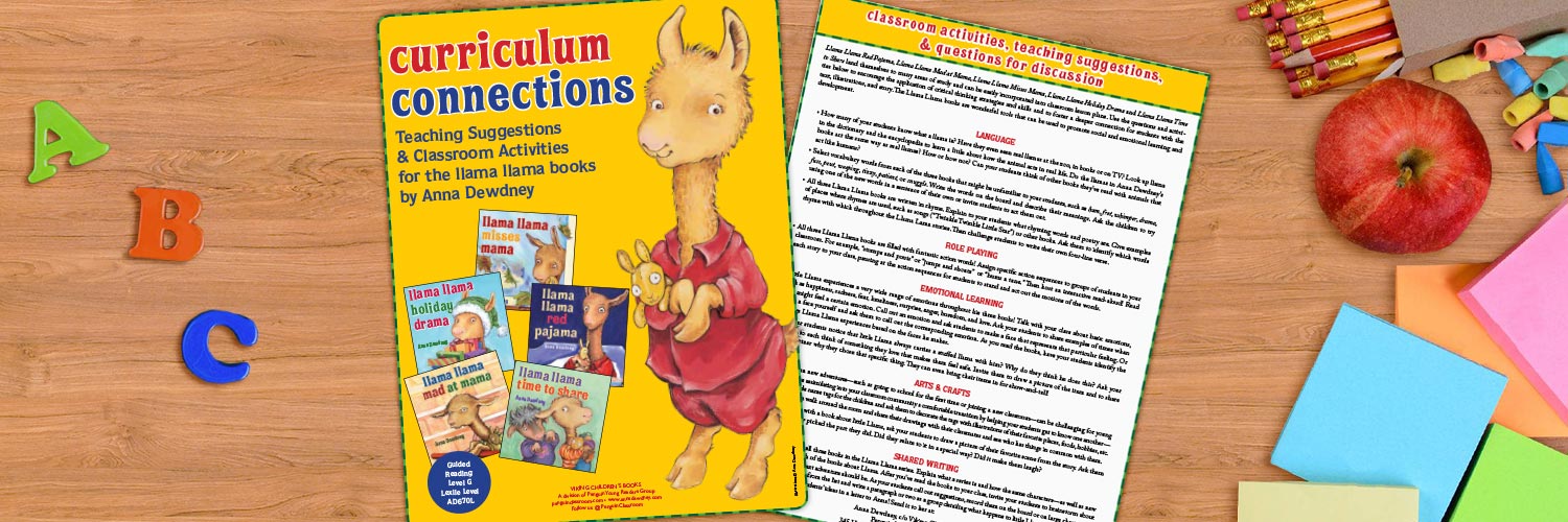 A Printable Educator’s Guide to the <i>Llama Llama</i> Books Thumbnail