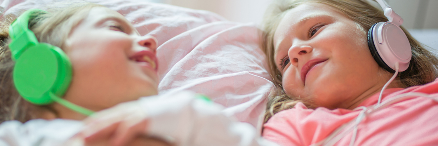 audiobooks at bedtime