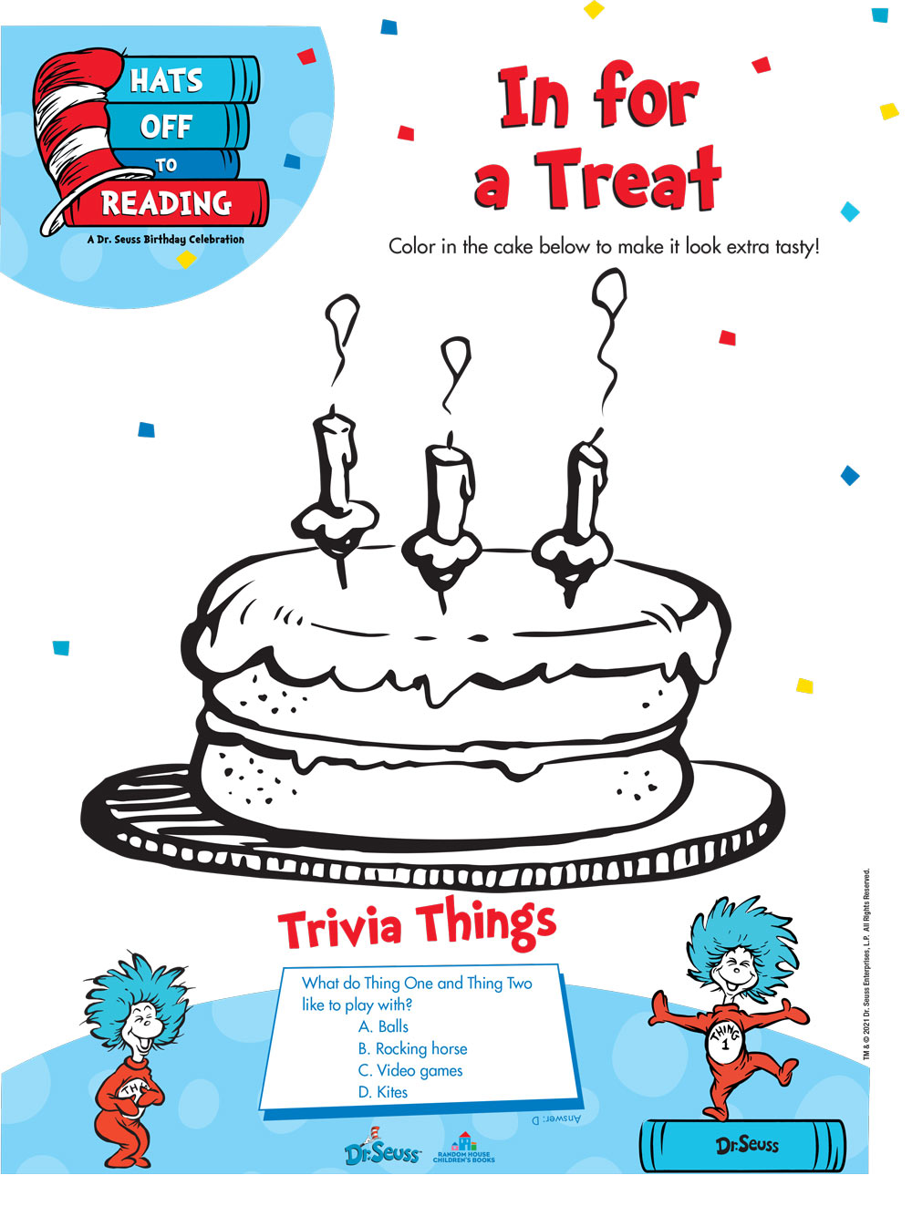 Dr. Seuss Printables and Activities | Brightly