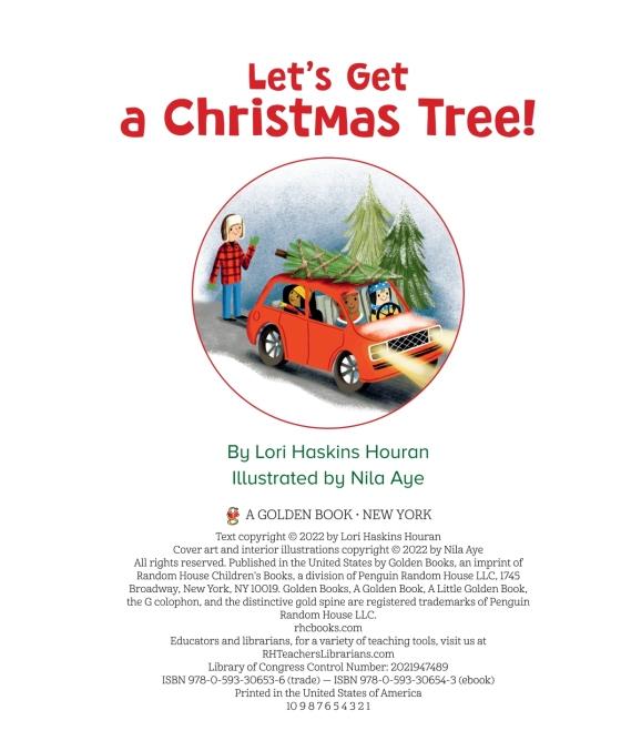 Let's Get a Christmas Tree! by Lori Haskins Houran 9780593306536