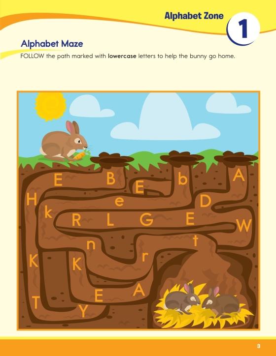 Kindergarten Reading Readiness Workbook by Sylvan Learning